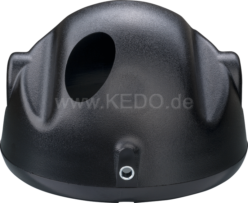Kedo Headlight Housing (incl. Internal Rubbers And Bushing) Plastic Black without Lens Ring and Small Parts (see 41394) | 29191RP