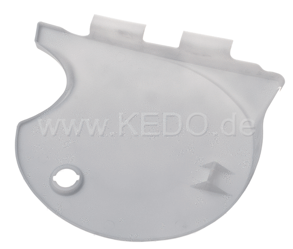 Kedo Replica Side Cover Left 'Crystal Silver' painted without Decal OEM Reference # 2H0-21711-01-20 2H0-21711-00-20 | 29303