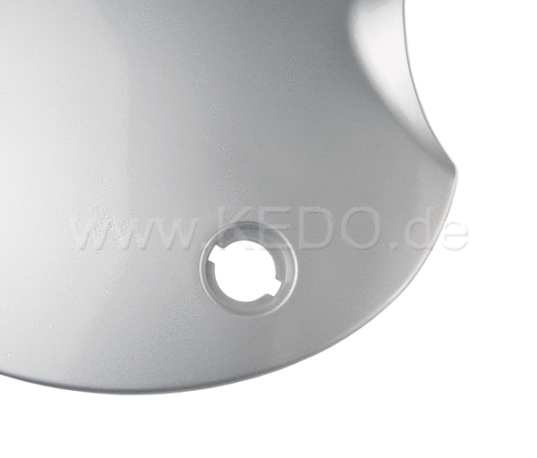 Kedo Replica Side Cover Left 'Crystal Silver' painted without Decal OEM Reference # 2H0-21711-01-20 2H0-21711-00-20 | 29303