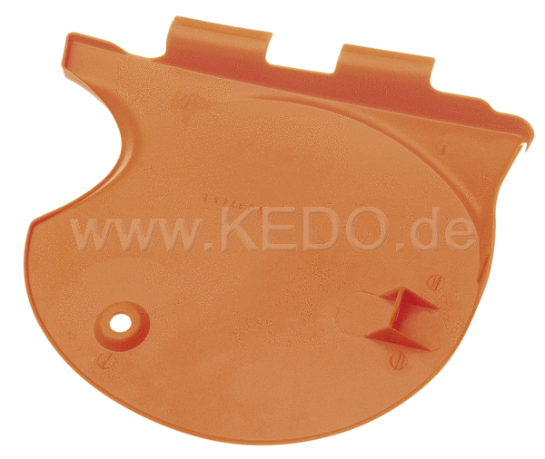 Kedo Replica Side Cover left 'El Toro Orange' (without decal) OEM reference # 1G1-21711-00 | 29314