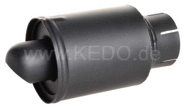Kedo Replica Silencer (US Version Short) Black incl Clamps. | 29545