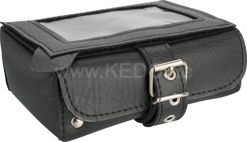 Kedo Rear Fender Bag 'Brema' style Black (Synthetic Leather) | 30043