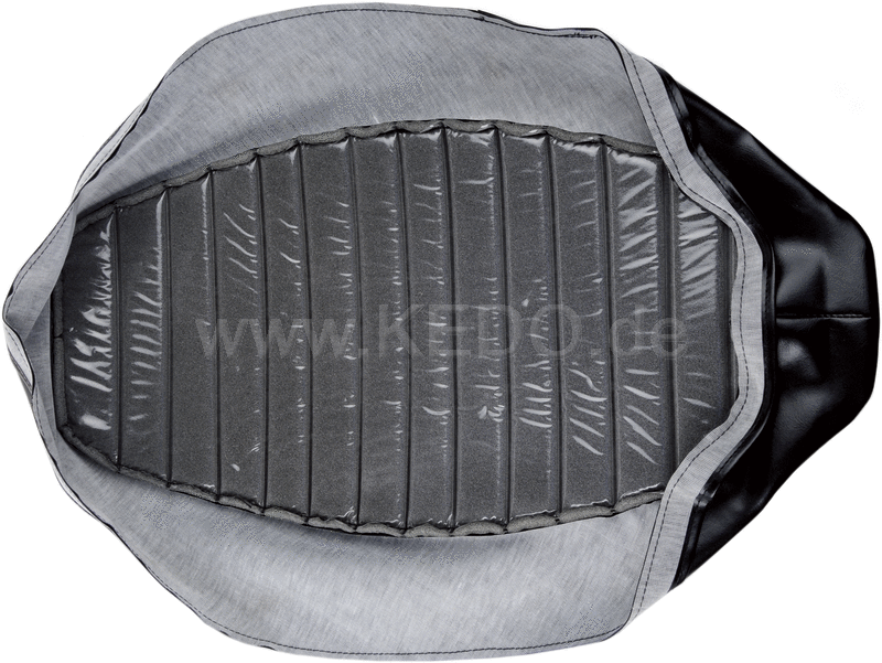 Kedo Seat Cover Ribbed Black (OEM Replica) without lettering (OEM Reference # 48U-24731-00) | 30104