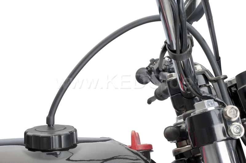 Kedo Breather Pipe for Fuel Cap 50cm black (suitable for guide # 10220) | 30313