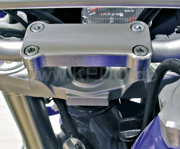 Kedo Handlebar Clamp Billet Aluminum Plain Surface | 30516