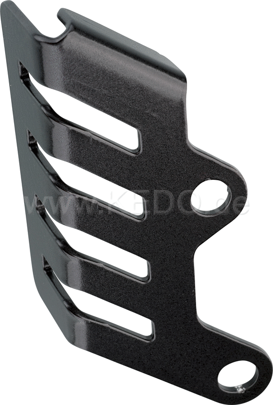 Kedo Cover for Rear Brake Master Cylinder Short 2mm aluminum black coated offers reliable protection easy mounting | 31079