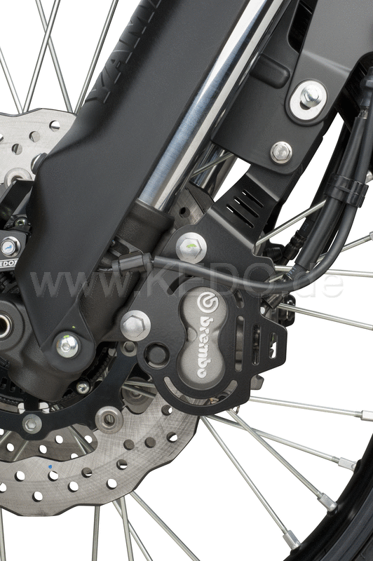 Kedo T7 Front Brake Caliper Cover left / right 2.5mm stainless steel black coated reliable protection easy mounting delivered ready to mount | 31080