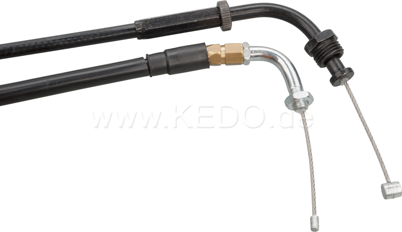 Kedo Throttle Cable A (opener) for VM36-4 carburettor (No Closer Cable 'required suitable for OEM throttle sleeve / housing) | 32202