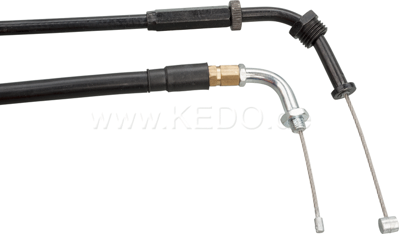 Kedo Throttle Cable A (opener) for VM36-4 carburettor (No Closer Cable 'required suitable for OEM throttle sleeve / housing) | 32203