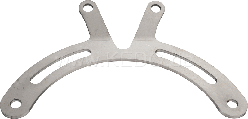 Kedo Bracket 'Single' for Daytona Velona Speedo or tachometer 60 / 80mm stainless steel including mounting material + bushings for lowering the main switch. | 40551R