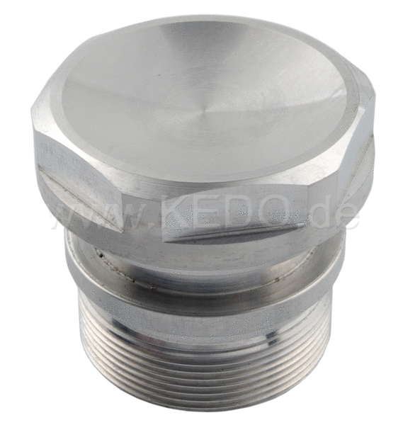 Kedo Aluminum Top Fork groove Piece 1 (Hexagon Head 32mm Concave / Dished without O-ring) | 40575