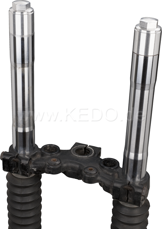 Kedo Front Fork extension + 30mm aluminum perfect in combination with 390mm rear shocks (2 pieces + O-rings NOT street legal) | 40794