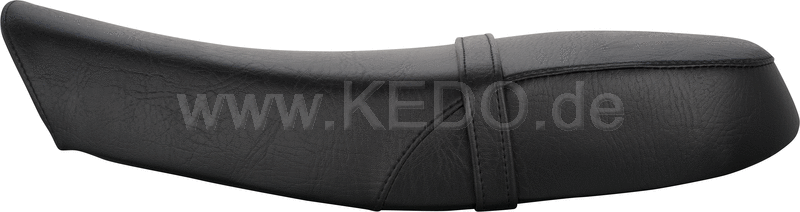 Kedo Seat 'Sporty' black cover ready-to-mount including rear bracket 27153 length 55cm incl passenger seat strap. | 40801