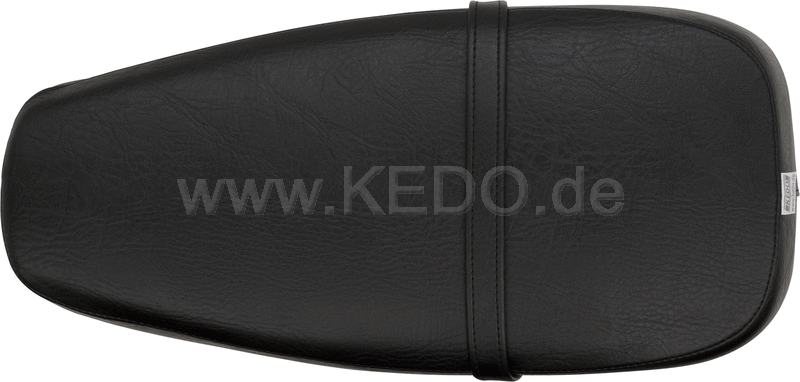 Kedo Seat 'Sporty' black cover ready-to-mount including rear bracket 27153 length 55cm incl passenger seat strap. | 40801