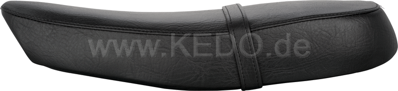 Kedo Seat 'Sporty' black cover ready-to-mount including rear bracket 27153 length 55cm incl passenger seat strap. | 40802
