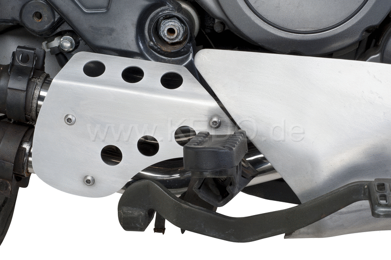 Kedo Stainless Steel Heat Protection Plate suitable for standard- or header pipe performance without mounting material | 40862