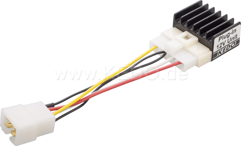 Kedo 12V Rectifier / Regulator Unit replica connection and mounting like the original OEM reference # 33G-81960-60 | 41025RP
