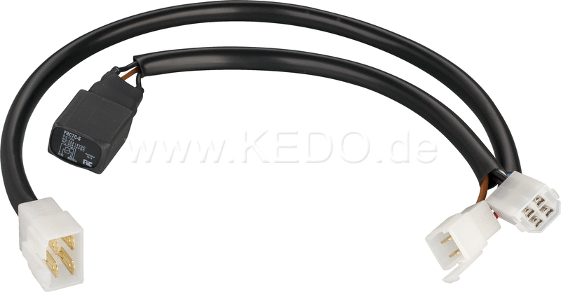 Kedo PlugAndRide Wiring Loom for LowMount Main switch adapter connecting main switch # 41210 and OEM loom easy to install | 41288
