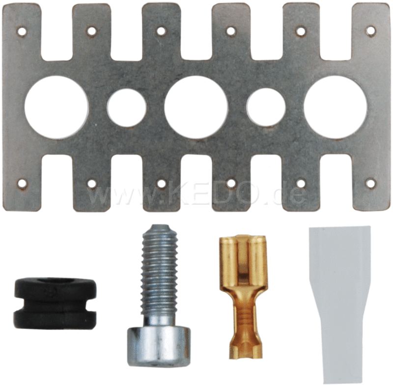 Kedo Master Ground set including 12 Plugs and Covers bolt distance approx.. 45mm | 41713
