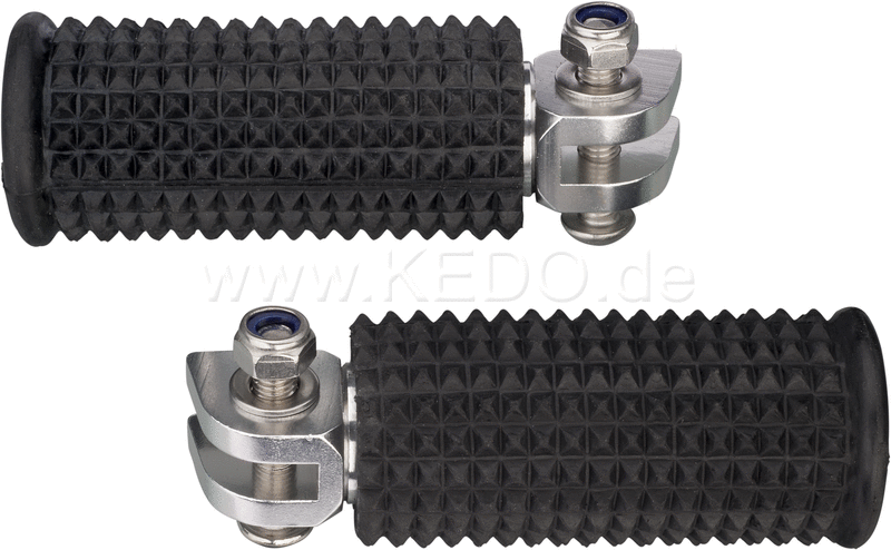 Kedo Driver's Footpegs 'Bronco' 1 Pair (Without Bracket NOT Suitable for SR500 not Street Legal) | 41714