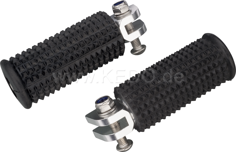 Kedo Driver's Footpegs 'Bronco' 1 Pair (Without Bracket NOT Suitable for SR500 not Street Legal) | 41714