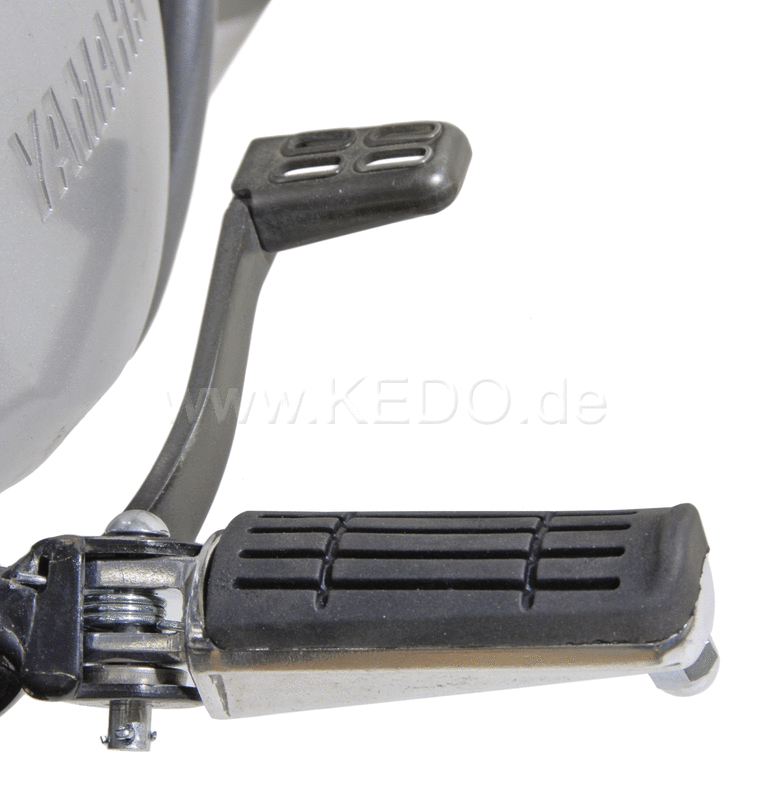 Kedo Street Pegs Complete Set 1 Pair (Rubberized Footpegs incl Springs and Small Parts.) | 41758