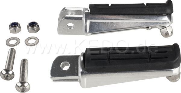 Kedo Street Pegs' (Driver) Complete set incl Springs and Small Parts (Without bracket). | 41801