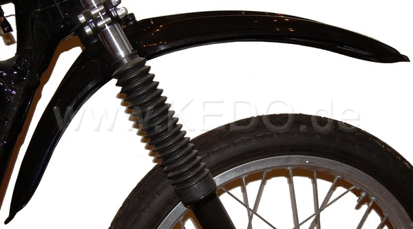 Kedo Replica Front Fender Black (with standard mounting holes) | 50060