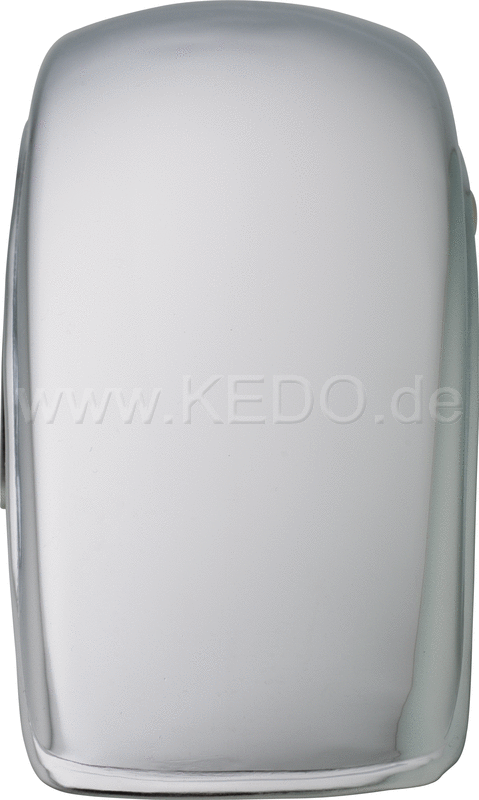 Kedo Front Fender 'Seventies' chrome plated suitable for 19 front wheels (Speedometer guide see item 10172) | 50082