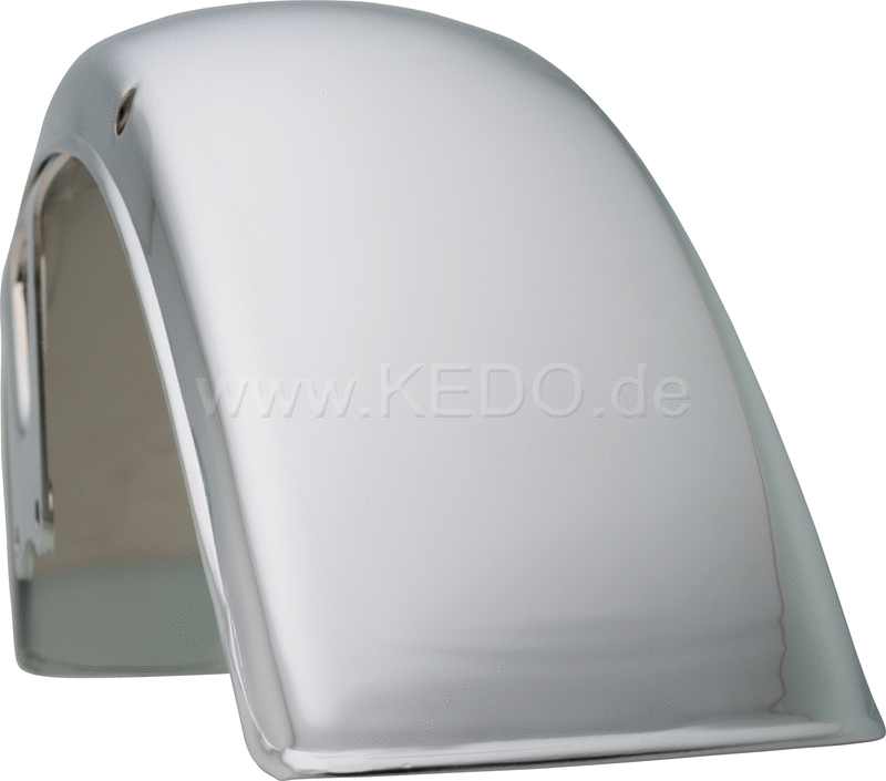Kedo Front Fender 'Seventies' chrome plated suitable for 19 front wheels (Speedometer guide see item 10172) | 50082