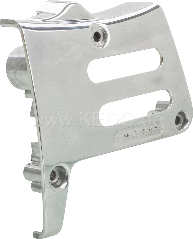 Kedo Mini' Front Sprocket Cover Polished Aluminum | 50093