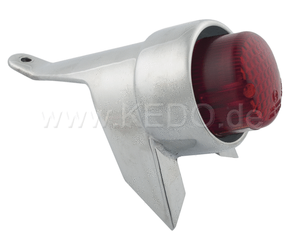 Kedo taillight Bracket 'MT' aluminum WITHOUT taillight suitable taillight polished see Item 40628 or 41145 | 50100