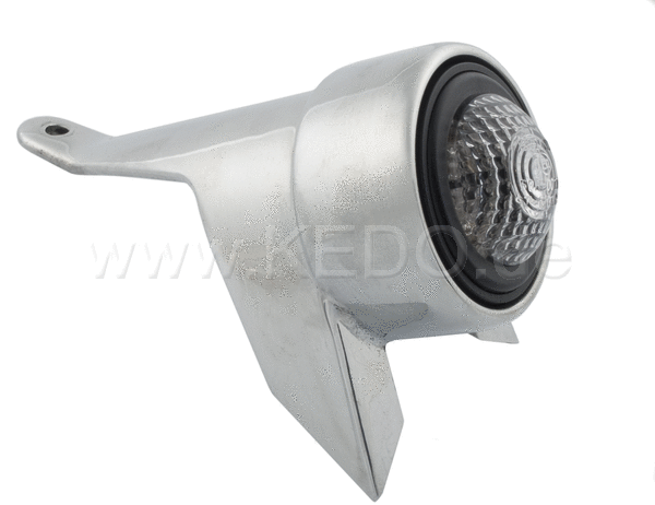 Kedo taillight Bracket 'MT' aluminum WITHOUT taillight suitable taillight polished see Item 40628 or 41145 | 50100