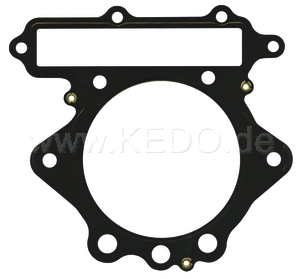 Kedo BigBore Cylinder Head Gasket Set 101mm (new cylinder head version with 2 stud bolts) head and base gasket | 50204