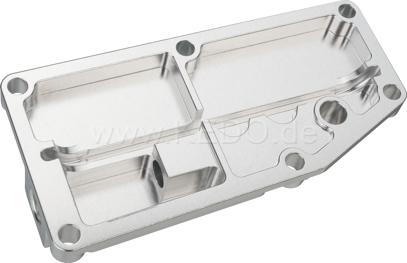 Kedo ViRace' Oil Sump milled aluminum heavy-duty anodized improved heat dissipation thanks to cooling fins high-strength thread | 50262