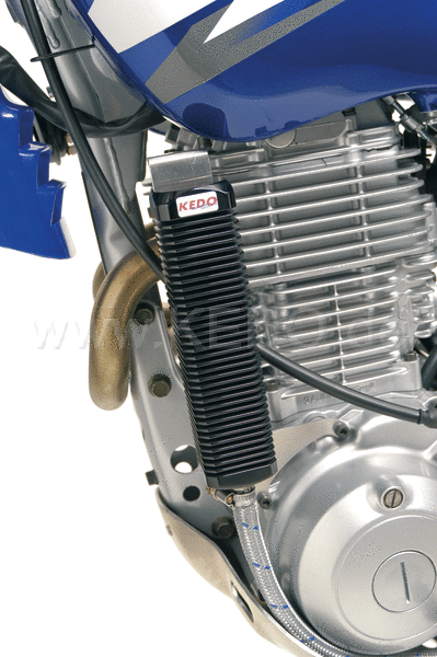 Kedo Billet Aluminum Oil Cooler Kit complete (not suitable in combination with large Acerbis fuel tank on XT / TT) | 50581