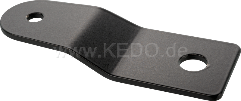 Kedo Replica Horn Bracket stainless steel black coated suitable for horns without rubber bearing and with M5 bolt optimized mounting position | 50584U