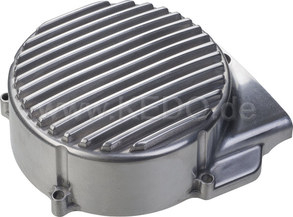 Kedo ViRace' Generator Cover with Cooling Fins Polished Aluminum | 50603