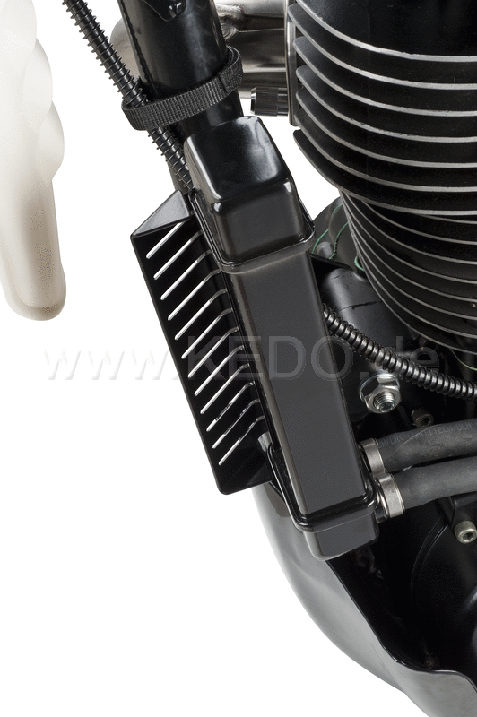 Kedo Oil Cooler Protector Type I suitable for oil cooler item 50605/50682/50180 aluminum black plastic coated | 50690