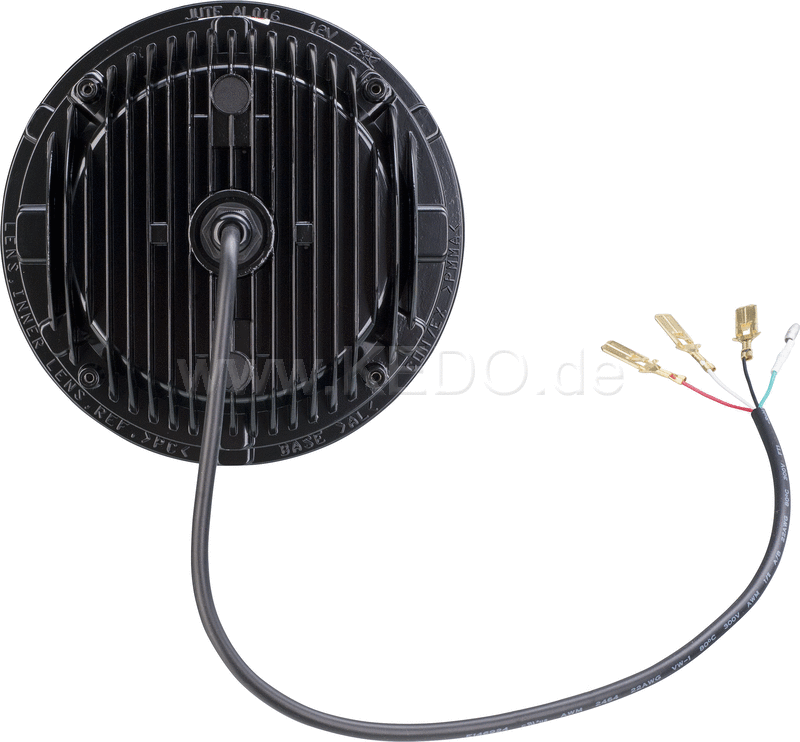 Kedo LED Headlight insert 12V DC with high / low beam and parking light H4 connection e-approved operation only on 12V AC voltage conversions WITHOUT | 50768