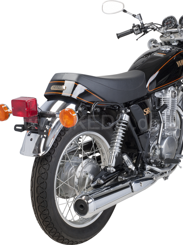 Kedo Luggage Bag Rack with SLC Quick Release System RH suitable for E.G. LegendGear side bags black coated hand-made by KEDO | 60099
