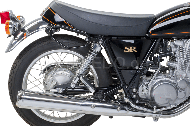 Kedo Luggage Bag Rack with SLC Quick Release System RH suitable for E.G. LegendGear side bags black coated hand-made by KEDO | 60099