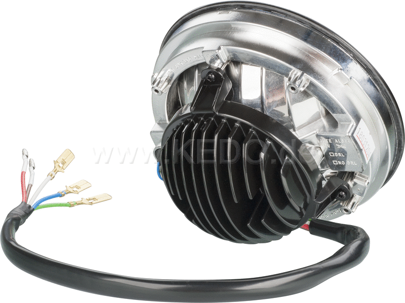 Kedo LED Head Light insert with Daytime Running Light for OEM headlight housing original lamp ring is taken over e-approved | 60349-4