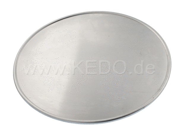 Kedo Number Panel Plain with Bead Aluminium 1 Piece Size approx. 270x225mm | 60667