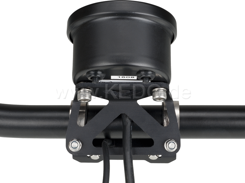 Kedo Speedo & Pilot Light Bracket 'RBB' for Daytona Velona Speedometer (for handlebar mount suitable for all 60mm and 80mm Velona instruments) | 62020