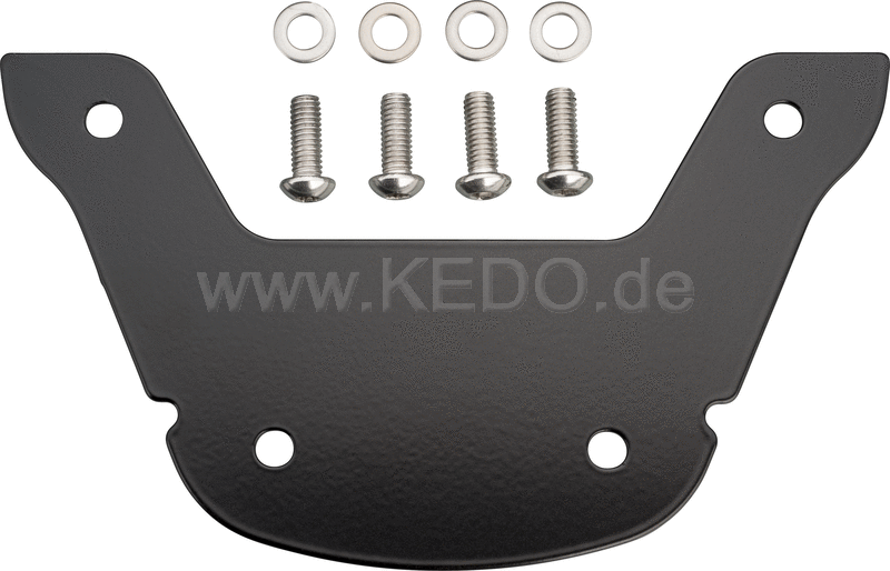 Kedo fenderless-tail coated aluminum recommended for conversion to swingarm license plate bracket item 62029 | 62030