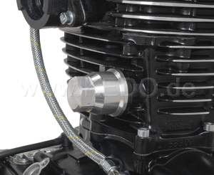Kedo Aluminum Cap for timing chain tensioner unhandled aluminum including O-ring. | 92070