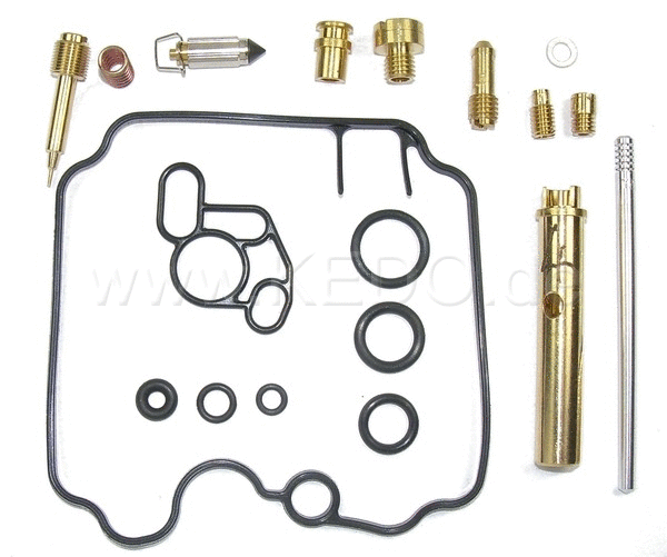 Kedo Carburettor Rebuild Kit (For One Left Or Right Carburettor Required 2x For One Motorcycle Main Jet # 75 # 142.5 Pilot Jet # 45) | 94022