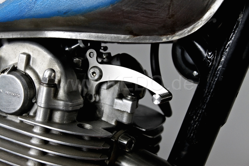 Kedo Decompression Lever Pur ergonomic shape for easy handling stainless steel | KTH-10052