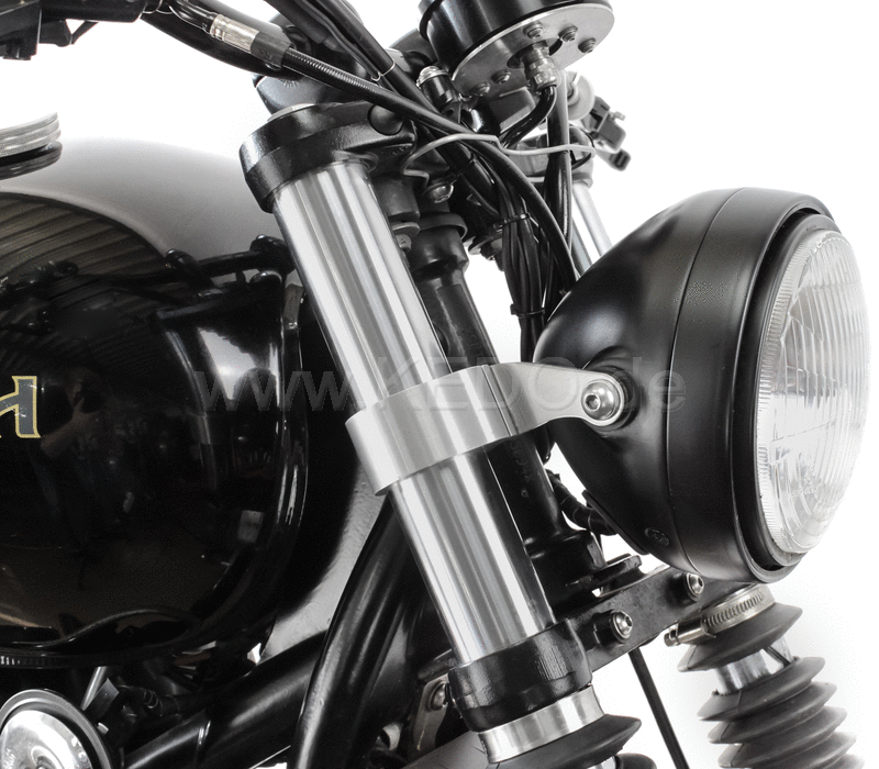 Kedo Head Light Bracket Super-Short Pure aluminum & stainless steel aesthetic mounting headlights with M8 side mounting | TH-10199.1